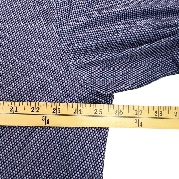 Peter Millar Summer Comfort Polo Shirt Mens XL All Over Geo Print Golf Stretch - Picture 3 of 10